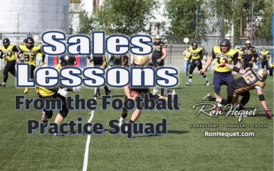 Sales Lessons from the Football Practice Squad